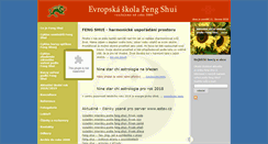 Desktop Screenshot of fengshuiskola.cz