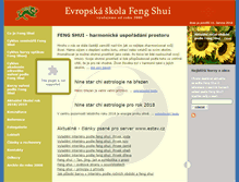 Tablet Screenshot of fengshuiskola.cz